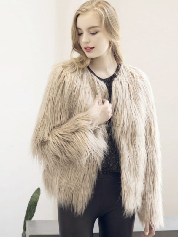 Chic Soft Faux Fur Coat