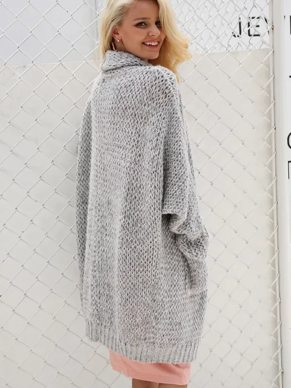 Loose Knitted Sweater Cardigan - Sweaters - Uniqistic.com